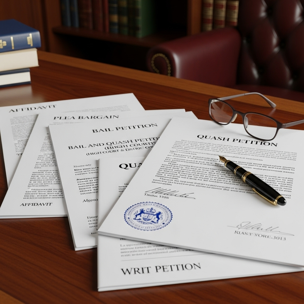 Bail and Quash Petitions (High Court & District Courts)